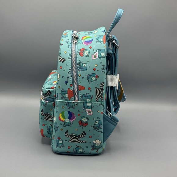 Loungefly Adventure Time BMO Poses Mini Backpack NEW - Picture 3 of 6